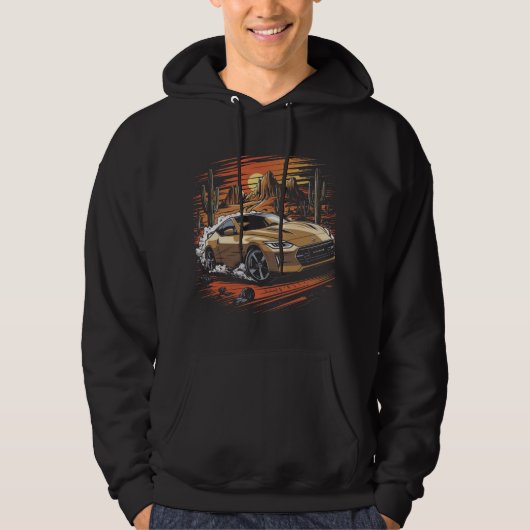 Nissan Z car Hoodie (Vorderseite)
