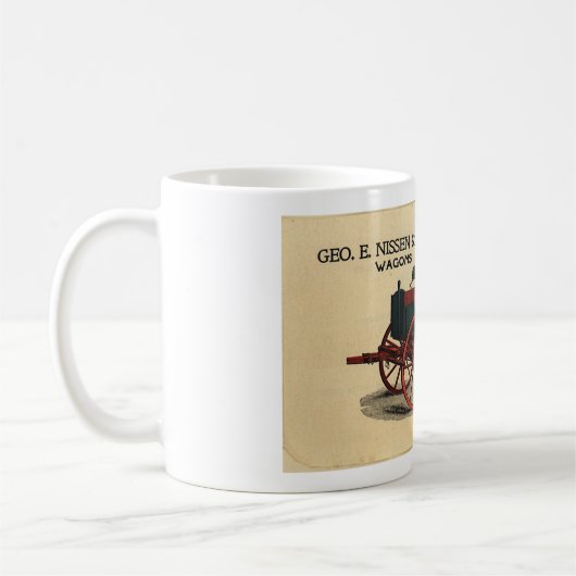 Nissen Wagon Kaffeetasse (Links)