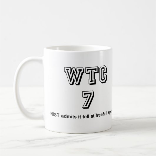 NIST räumt ein, dass WTC7 bei freier Absturzgeschw Kaffeetasse (Links)