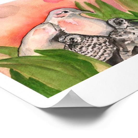 Nistdoves Poster (Ecke)