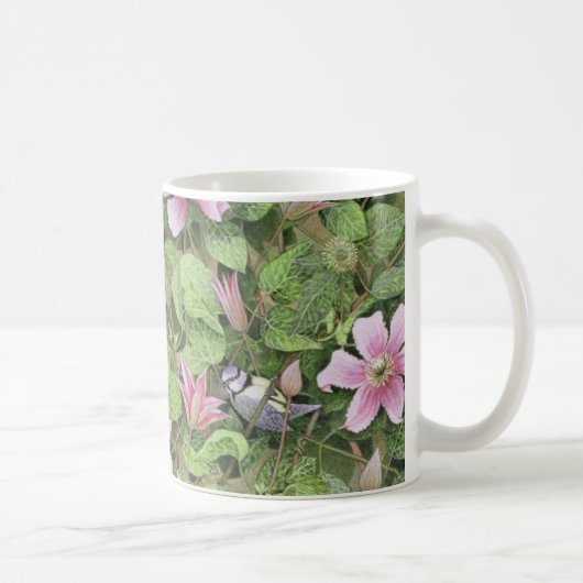 Nisten im Clematis Kaffeetasse (Rechts)
