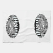 Nistkasten-Henne Geschirrtuch (Horizontal)