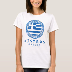 Nisyros, Griechenland gestört Design Women's White T-Shirt