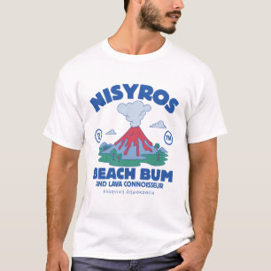 Nisyros: Strandgast und Lava-Kenner T-Shirt