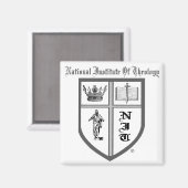 Nit-sheild-Logo, Magnet (Vorderseite/Rückseite)