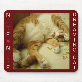 Nite Nite, das Katze Mausepad träumt Mousepad