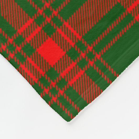 Nithsdale Kariert Fleecedecke (Ecke)