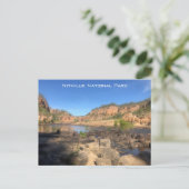 nitmiluk katherine gorge postkarte (Stehend Vorderseite)