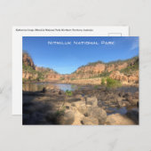 nitmiluk katherine gorge postkarte (Vorne/Hinten)