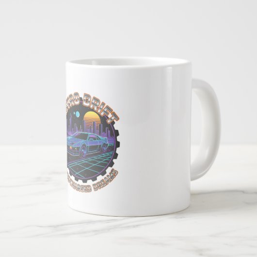 Nitro Drift Jumbo-Tasse (Vorderseite Rechts)