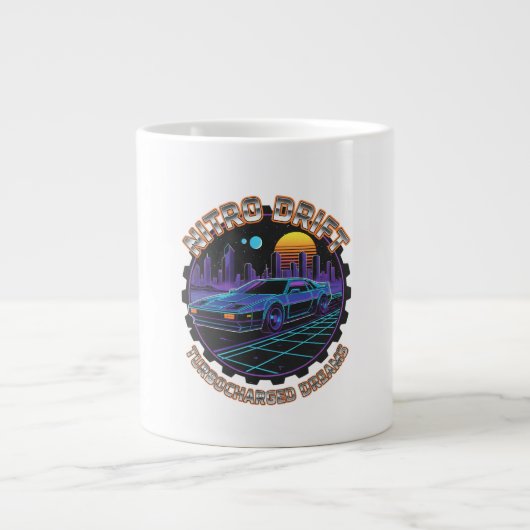 Nitro Drift Jumbo-Tasse (Vorderseite)