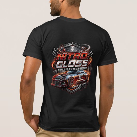 Nitro Gloss Detailing Grafik T-Shirt (Rückseite)