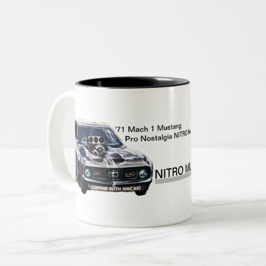 NITRO MILITIA Keramik Tasse (Vorderseite Links)