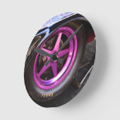 NITRO MILITIA Mancagemauer Runde Wanduhr (Winkel)