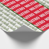 NITRO MILITIA Weihnachtsgeschenkpapier #7 Geschenkpapier (Ecke)