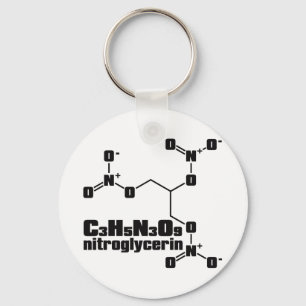 Nitroglyzerin Schlüsselanhänger