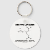 Nitroglyzerin schmeckt immer gut (Chemie) Schlüsselanhänger (Vorderseite)