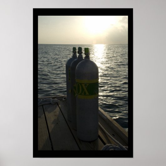 Nitrox Scuba Tanks Poster (Vorne)