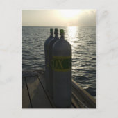 Nitrox Scuba Tanks Postkarte (Vorderseite)