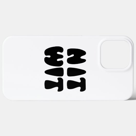 NITWIT Case-Mate iPhone HÜLLE (Rückseite (Horizontal))