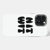 NITWIT iPhone HÜLLE (Rückseite (Horizontal))