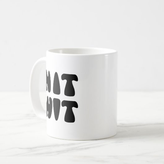 NITWIT KAFFEETASSE (Vorderseite Links)