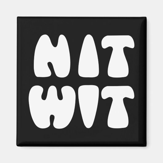 NITWIT MAGNET (Vorne)