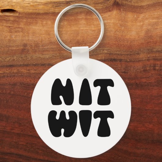 NITWIT SCHLÜSSELANHÄNGER (Vorderseite)