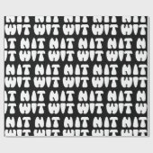 NITWIT WRAPPING PAPIER GESCHENKPAPIER (Flach)