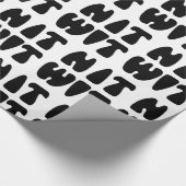 NITWIT WRAPPING PAPIER GESCHENKPAPIER (Ecke)