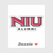 NIU Alumni Aufkleber (Blatt)