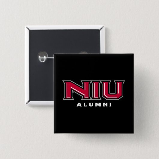 NIU Alumni Button (Vorne & Hinten)