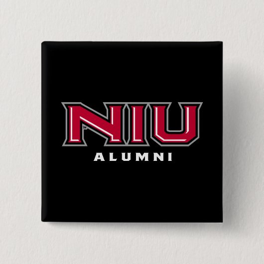 NIU Alumni Button (Vorderseite)