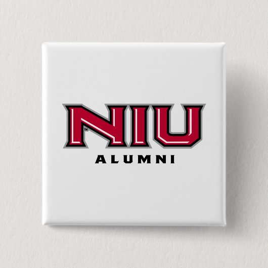 NIU Alumni Button (Vorderseite)