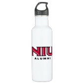 NIU Alumni Edelstahlflasche (Vorderseite)