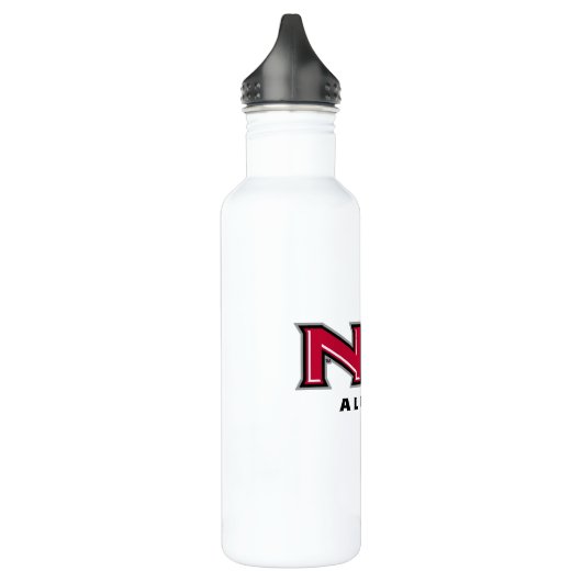 NIU Alumni Edelstahlflasche (Links)