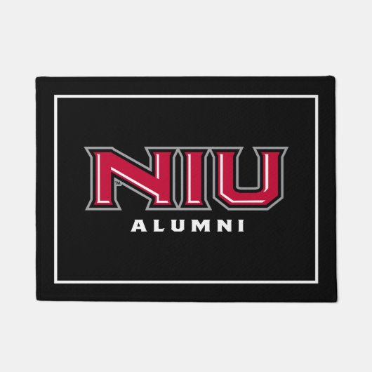 NIU Alumni Fußmatte (Vorderseite)