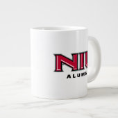 NIU Alumni Jumbo-Tasse (Vorderseite Rechts)