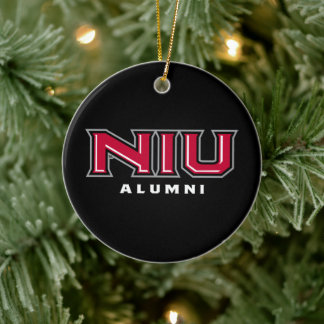 NIU Alumni Keramik Ornament