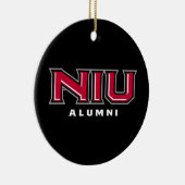 NIU Alumni Keramik Ornament (Rechts)