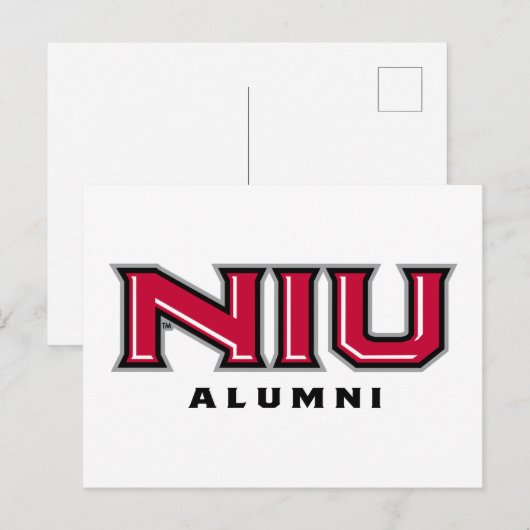 NIU Alumni Postkarte (Vorne/Hinten)