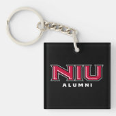 NIU Alumni Schlüsselanhänger (Vorderseite)