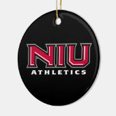 NIU Athletics Keramik Ornament (Links)