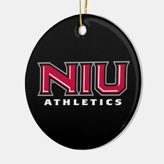 NIU Athletics Keramik Ornament (Links)