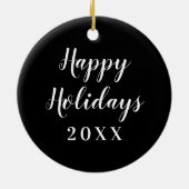 NIU Athletics Keramik Ornament (Hinten)