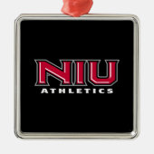 NIU Athletics Ornament Aus Metall (Vorne)