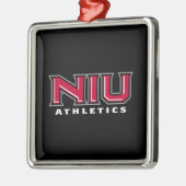 NIU Athletics Ornament Aus Metall (Links)