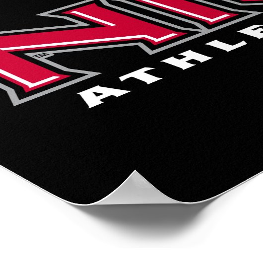 NIU Athletics Poster (Ecke)