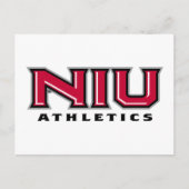 NIU Athletics Postkarte (Vorderseite)