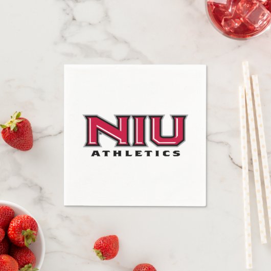 NIU Athletics Serviette (Beispiel)